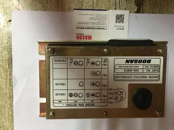 Buy cheap Engine Throttle Controller ECU 543-00074 54300074 Controller for DH220-5 from wholesalers