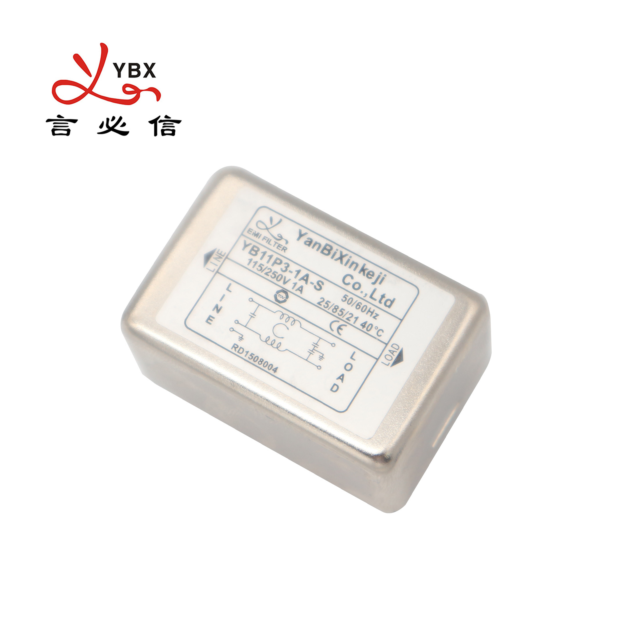 Yanbixin PCB Mounting EMC Power Noise Filter For Shielding Electromagnetic Wave