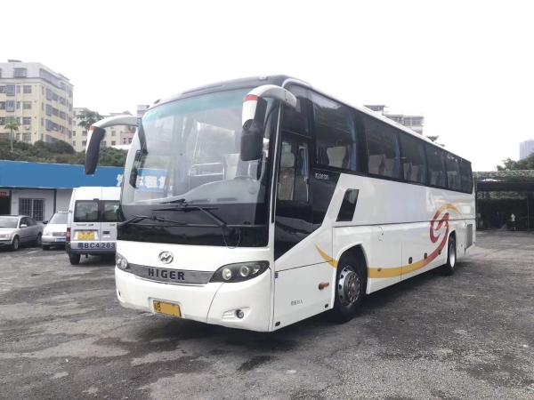 Buy cheap 100km/H 55 Seater Passenger Coach Bus 17500kg Jinlong Higer KLQ6125 from wholesalers