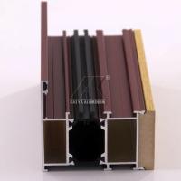 Buy cheap OEM Aluminum Door Profile Easy Installation High Corrosion Resistance Sound product
