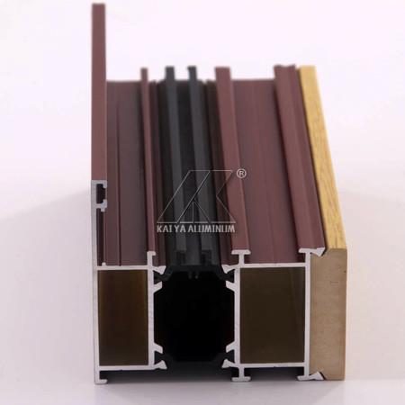 Buy cheap OEM Aluminum Door Profile Easy Installation High Corrosion Resistance Sound Insulation from wholesalers