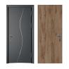 Buy cheap America style stainless steel door Housing villa wrought iron single and half security steel door from wholesalers