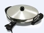 40cm Household Electric Grill With Dish Washer Proof Cast Aluminum Plate