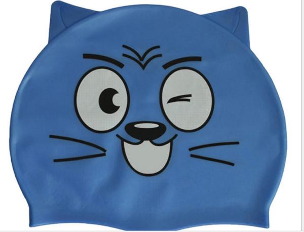 Buy cheap Waterproof Silicone Childrens Swimming Hats For Girls Ear Protection from wholesalers