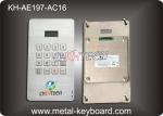 Dustproof Access Entry System stainless steel keypad with 16 Keys