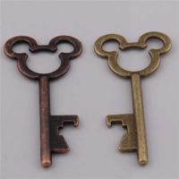 Buy cheap Die casting antique mouse head key shape beer bottle opener, innovative wedding product