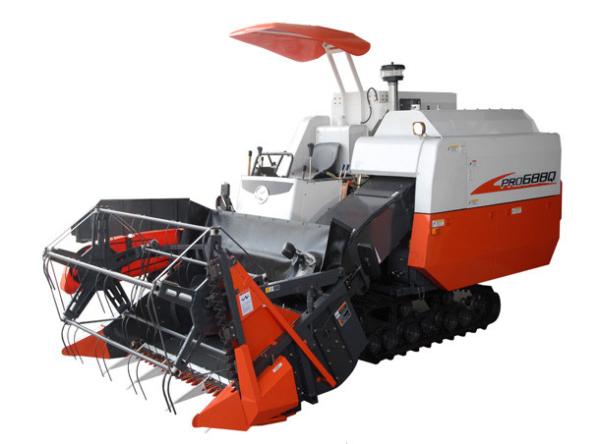 Buy cheap Kubota 688Q combine harvester, rice farm machinery combine harvester from wholesalers