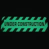 Buy cheap Photoluminescent Under Construction Signage Non-Toxic And Non-Flammable from wholesalers