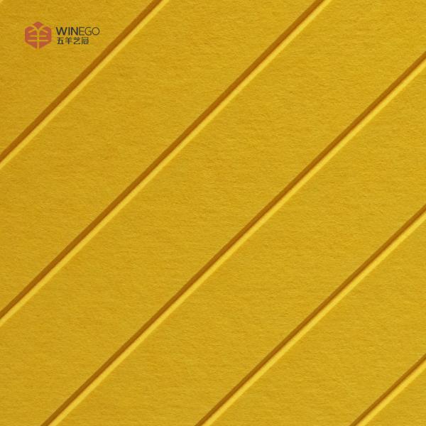 Buy cheap Vibrant Color Options V-Grooved Polyester Acoustic Panel For Conference Halls from wholesalers