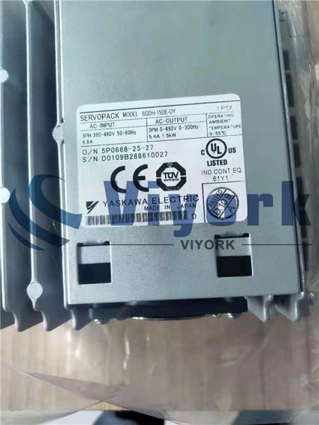 Buy cheap Yaskawa SGDH-15DE-Y12 Industrial Servo Drive 50 / 60HZ 380 - 480VAC INPUT 4.8AMP from wholesalers