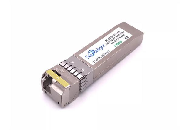 Buy cheap Tx1490 Rx1550nm Sfp+ Optical Transceiver -24dBm RX Sensitivity from wholesalers