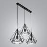 Buy cheap Retro industrial geometric pendant lights iron indoor lighting restaurant coffer black pendant light(WH-VP-61) from wholesalers