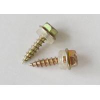 Buy cheap Hexagonal Flange Self Drilling Screws For Aluminium , Self Tapping Metal Screws product