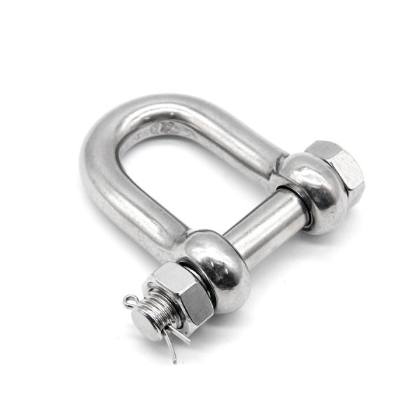Buy cheap Grade 304 316 Stainless Steel Shackle With Safety Bolt Pin from wholesalers