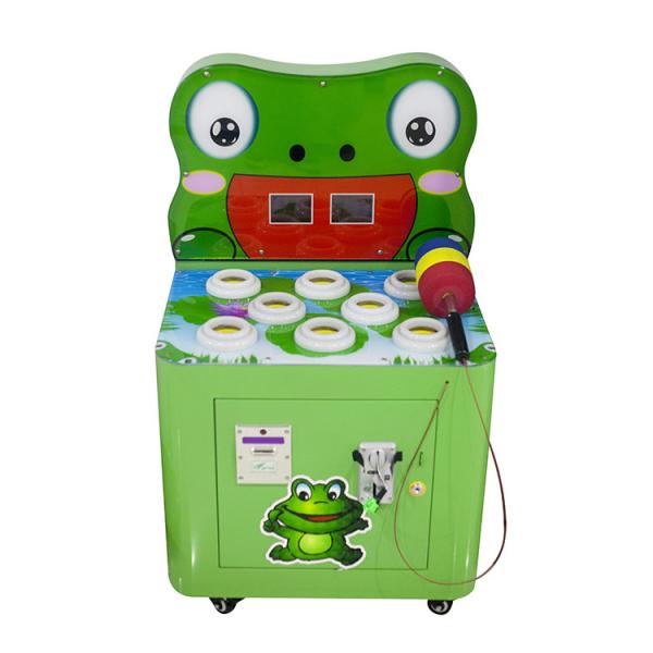 Buy cheap Plastic Material Video Arcade Machine , Frog Hammer Arcade Game Machine from wholesalers