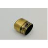 Buy cheap Round End Tip Casket Accessories ZA06 Brass Plating And High Polishing from wholesalers