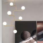 Nordic Postmodern Villa Hotel Tree Branch Chandelier Designer gold Mobil