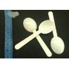 Buy cheap length 76mm Ice cream scoop in white color small plastic spoon from wholesalers