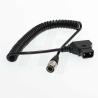 Buy cheap Dtap Hirose 4 Pin Coiled Power Cable Sound Devices Recorder Mixer 688 702 744T from wholesalers