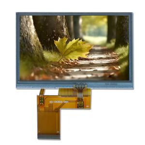 China Industry 4.3 Inch LCD Display Module TFT Resistive Touch Screen Display on sale