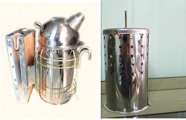 Buy cheap 25cmx10.5cm Round Head Bee Hive Smoker Honey Beekeeping Equipment from wholesalers