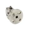 Buy cheap 3 Way Flat Body Flanged Stainless Steel Ball Valve with “L” port from wholesalers