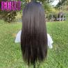 Buy cheap High Quality Virgin Yaki Straight Human Hair Wig Lace Frontal Wigs from wholesalers