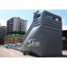Buy cheap 71' long kids tropical commercial inflatable water slide with big pool N 2 dolphins for outdoor use from wholesalers