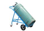 TY140 Cylinder Hand Truck Cylinder Handling Trolley With Wear Resistant Solid