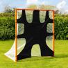 Buy cheap 6X6FT Lacrosse Training Equipment Lacrosse Goal Net With 7 Target Hole from wholesalers