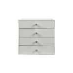 Jewelry Packaging Drawer Filing Cabinet Metal Makeup Organizer Steel Storage Box