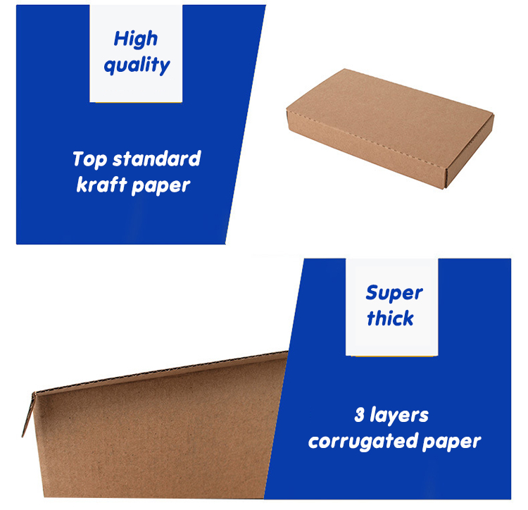 Environmental Waterproof Digital Accessories Box Corrugated Packaging Box For All Phone Type