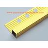 Buy cheap High Gloss Polished Gold Aluminium Square Edge Ceramic Tile Trim 10mm x 2m Length from wholesalers