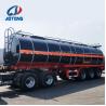 Buy cheap 3 Axles 40tons Liquid Crude Oil Asphalt Bitumen Tanker Trailer with Steel Tanker from wholesalers