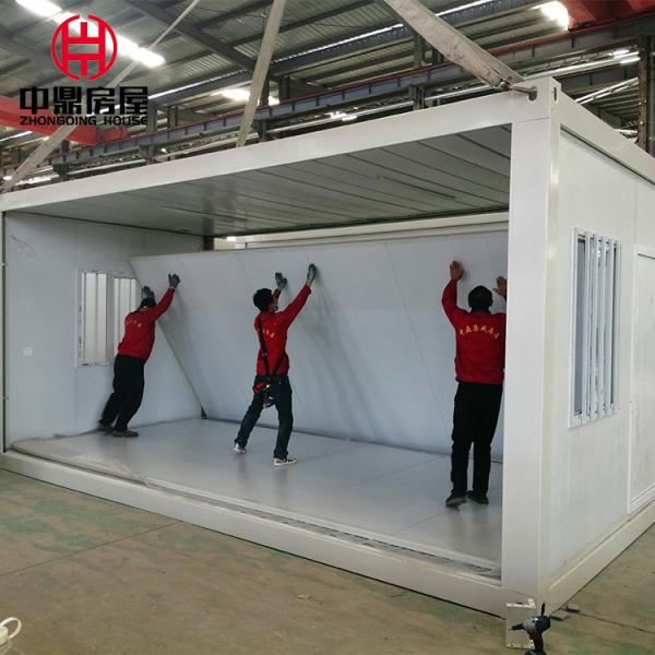 Buy cheap Quick Install Prefab House Fold Up Building for Apartment 20ft Container Tiny Home from wholesalers
