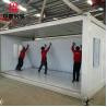 Buy cheap Steel Modern Design Modular 2 Bedroom Prefab Self Contained Container House on Wheels from wholesalers
