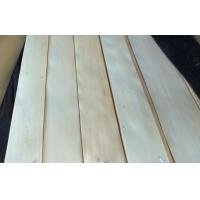 Buy cheap 0.45 mm Basswood Quarter Cut Veneer With Unobvious Wood Grain product