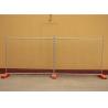 Buy cheap Hot Galvanized Steel Temporary Fencing Excellent Corrosion Resistance Neat Surface from wholesalers