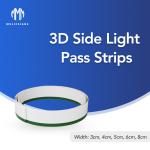 1mm Bending 3D Side Pass Light Strips Letters Flexible for decoration