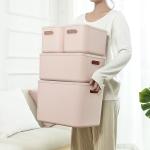 Buy cheap Injection Plastic Storage Organizer Pink Plastic Storage Boxes With Lids from wholesalers