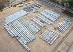 Hot Dip Galvanized High Voltage Transmission Towers , Steel 500 Kv Transmission