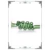 Buy cheap Mini Smoking Bong Green Helix Oil Burner Tube Clear Ball Head from wholesalers