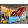 Buy cheap Red / Yellow / Blue One Broad Blow Up Dry Slide Waterproof PVC Winnie The Pooh Toys from wholesalers