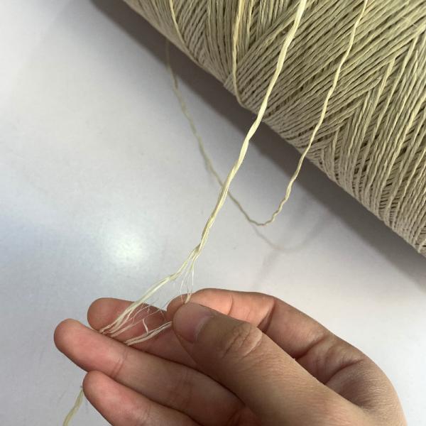 Buy cheap 0.46g/M White Beige 2 strands Sausage Twine , Polypropylene Meat Tying Twine from wholesalers