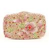 Buy cheap Elegant Bling Women Clutch Gold Purse With Flower Rhinestone Crystal from wholesalers