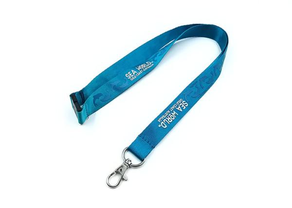 Buy cheap Logo Custom Imprinted Nylon Lanyards Full Color Printed Colorful Design from wholesalers