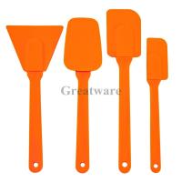 Buy cheap Silicone 4 Piece Kitchen Spatula Cooking Utensils Set product