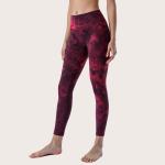 Printed No Front Midseam Ladies RGS Non See Through Leggings 210gsm