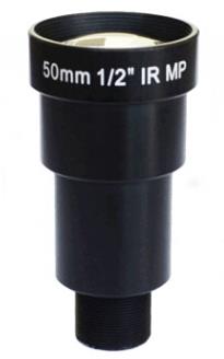 HD cctv lens M12 50MM 1/2" F1.2 6.7degree for security camera 5MP