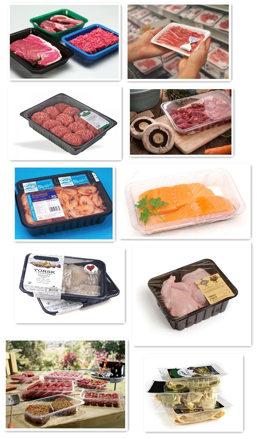 Stainless Steel Seal Packing Machine Plastic Tray Packaging Sealing Machine